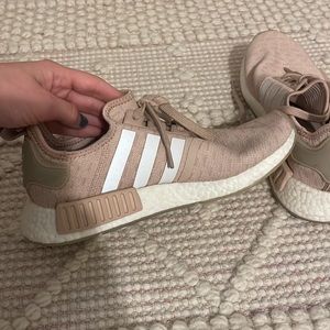 Pink Adidas NMD sneakers
